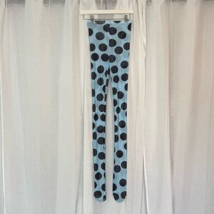 💙 Sheer Blue Polka Dot Mesh Tights 💙